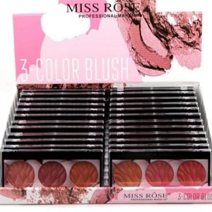Miss rose 3 color blush