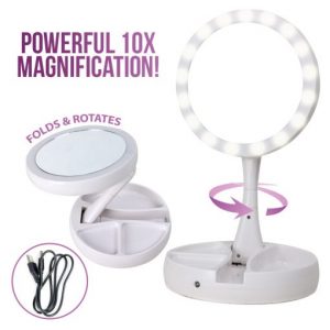 T-Foldaway Led Makeup Mirror