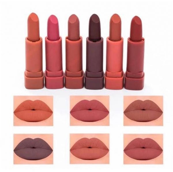 Heng Feng set of 6 mini nude lipsticks