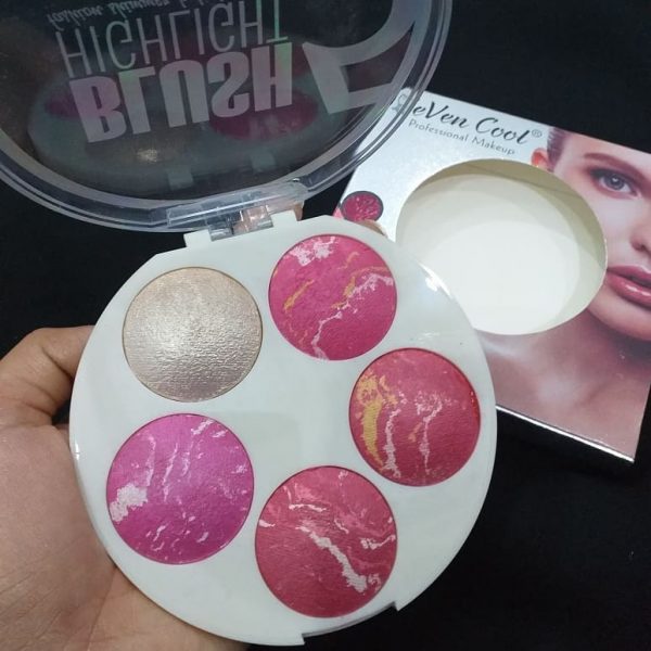 Seven cool blusher Highlighter